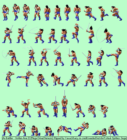 Golden Axe II - Ax Battler