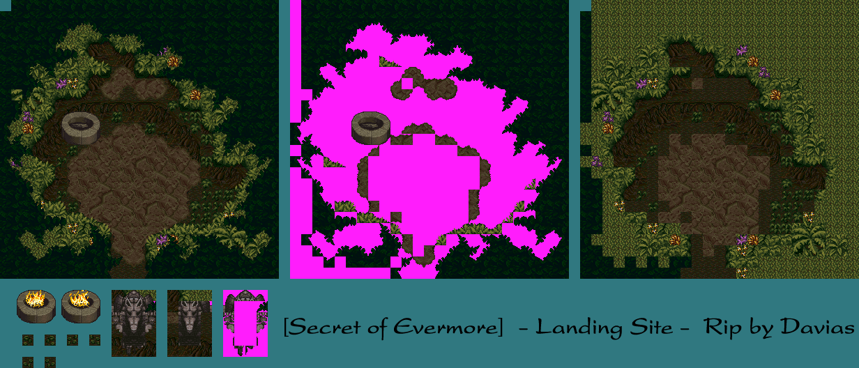 Secret of Evermore - Landing Site