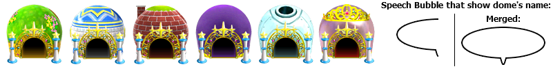 Super Mario Galaxy - Domes