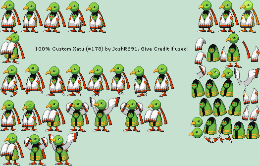 Pokémon Generation 2 Customs - #178 Xatu