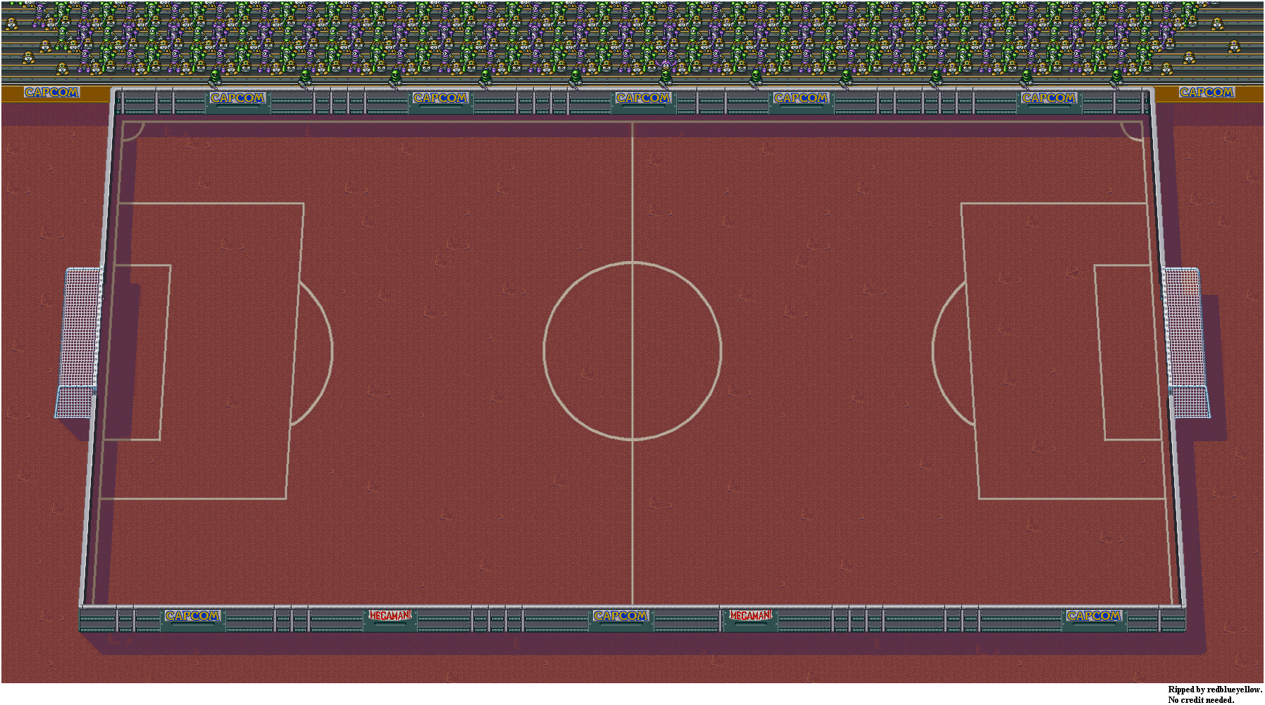 Mega Man Soccer - Cut Field