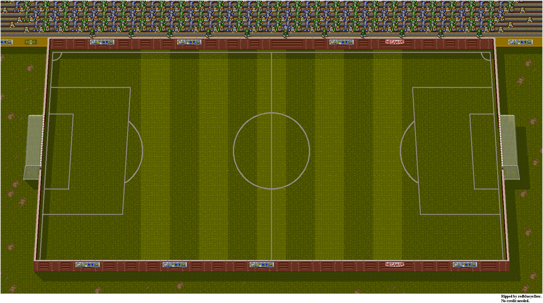 Mega Man Soccer - Enker Field