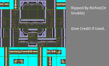 Mega Man X3 - Toxic Seahorse Tileset