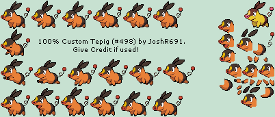 Pokémon Customs - #498 Tepig