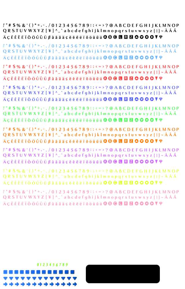 The Legend of Zelda: Ocarina of Time - Font