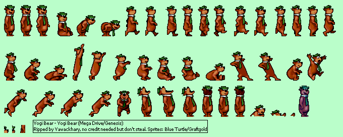Yogi Bear Cartoon Capers (PAL) - Yogi Bear