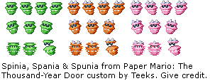 Paper Mario Customs - Spinia