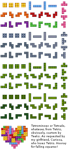 Tetris Customs - Tetronimoes
