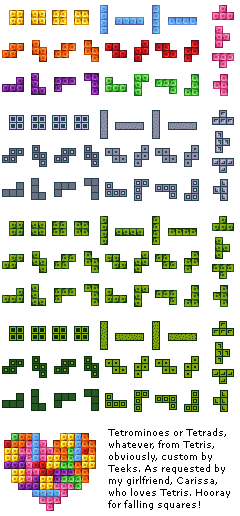 Tetris Customs - Tetriminos