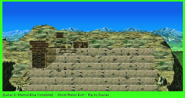 Lunar 2: Eternal Blue Complete - Ghost Manor Exit