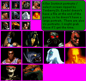 Killer Instinct - Portraits