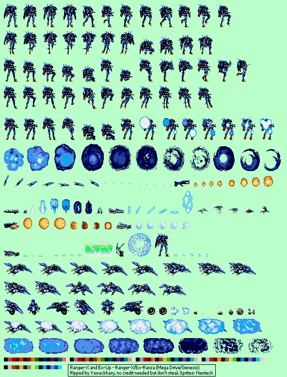 Ranger-X / Ex-Ranza - Ranger-X & Ex-Up