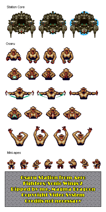 Aero Fighters 2 / Sonic Wings 2 - Osaru Station