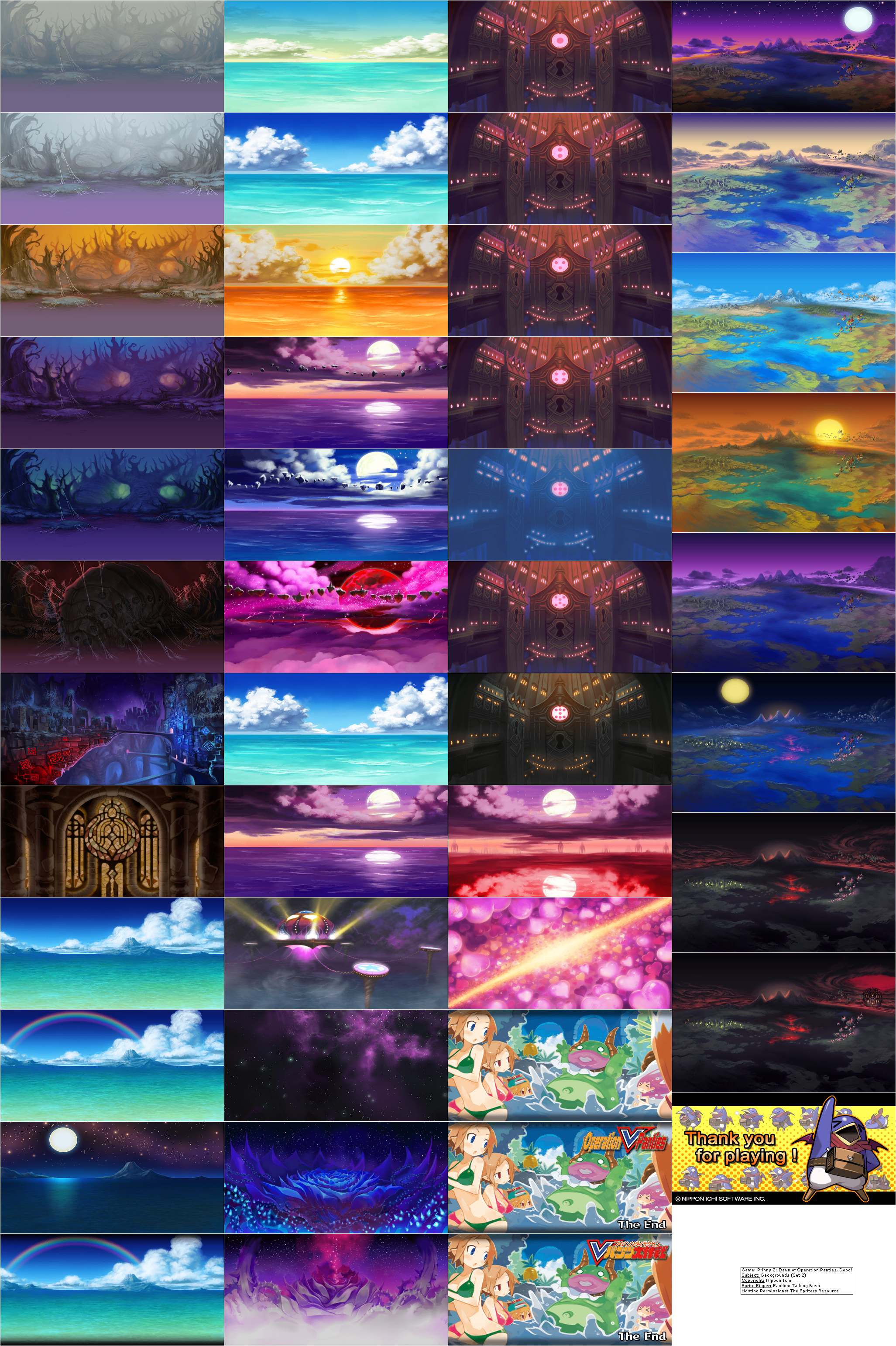 Backgrounds (2 / 3)