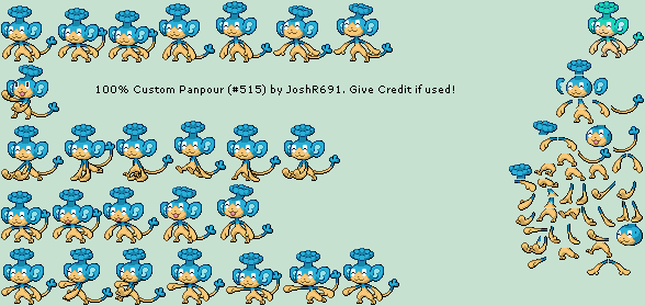 Pokémon Customs - #515 Panpour