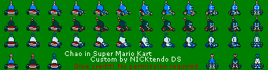 Chao (Super Mario Kart-Style)