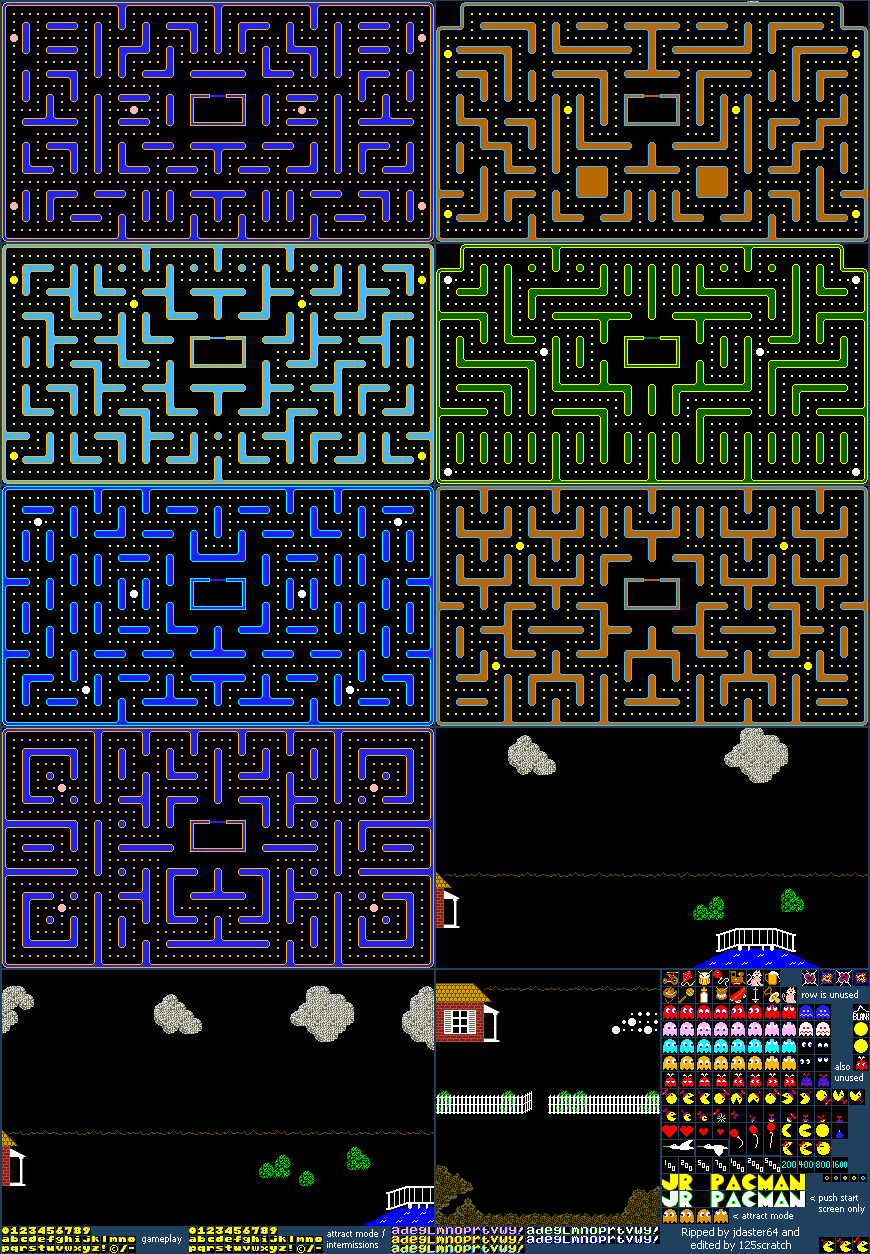 pacman sprites for game maker pacman sprites for game maker