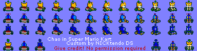 Chao 2 (Super Mario Kart-Style)