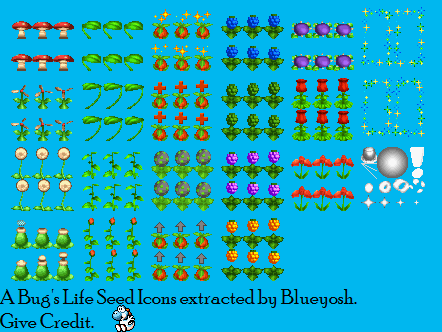 A Bug's Life - Seed Icons