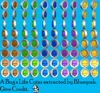 A Bug's Life - Coins
