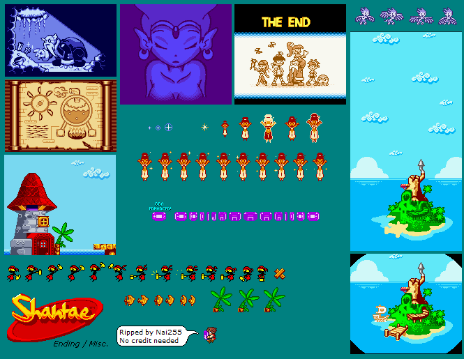 Shantae - Ending / Miscellaneous