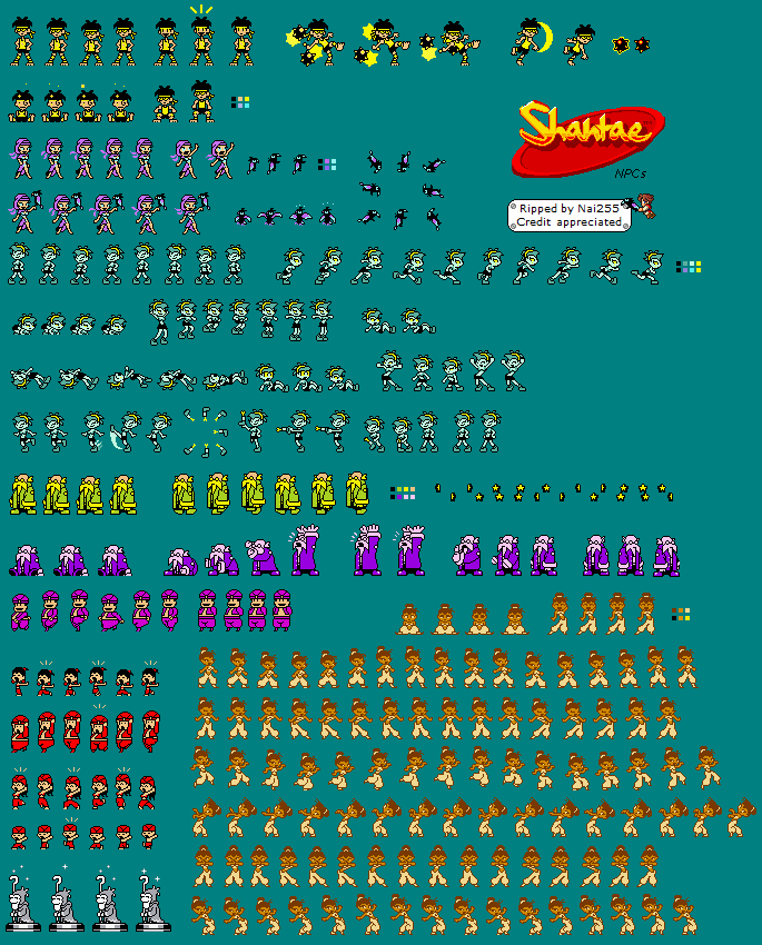 Shantae - NPCs