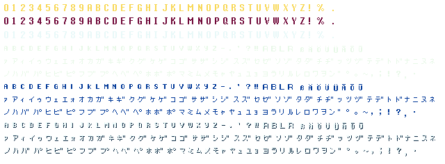 Star Fox / Starwing - Fonts