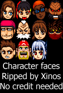 Dead or Alive - Character Faces