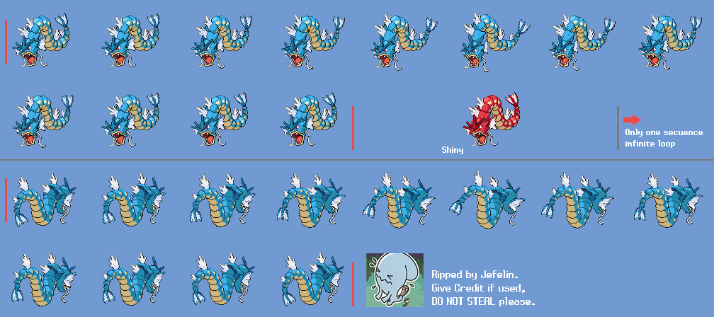 #130 Gyarados (Female)