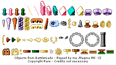 Battletoads - Objects