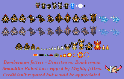 Bomberman Jetters: Densetsu no Bomberman (JPN) - Armadillo Robot