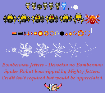 Bomberman Jetters: Densetsu no Bomberman (JPN) - Spider Robot