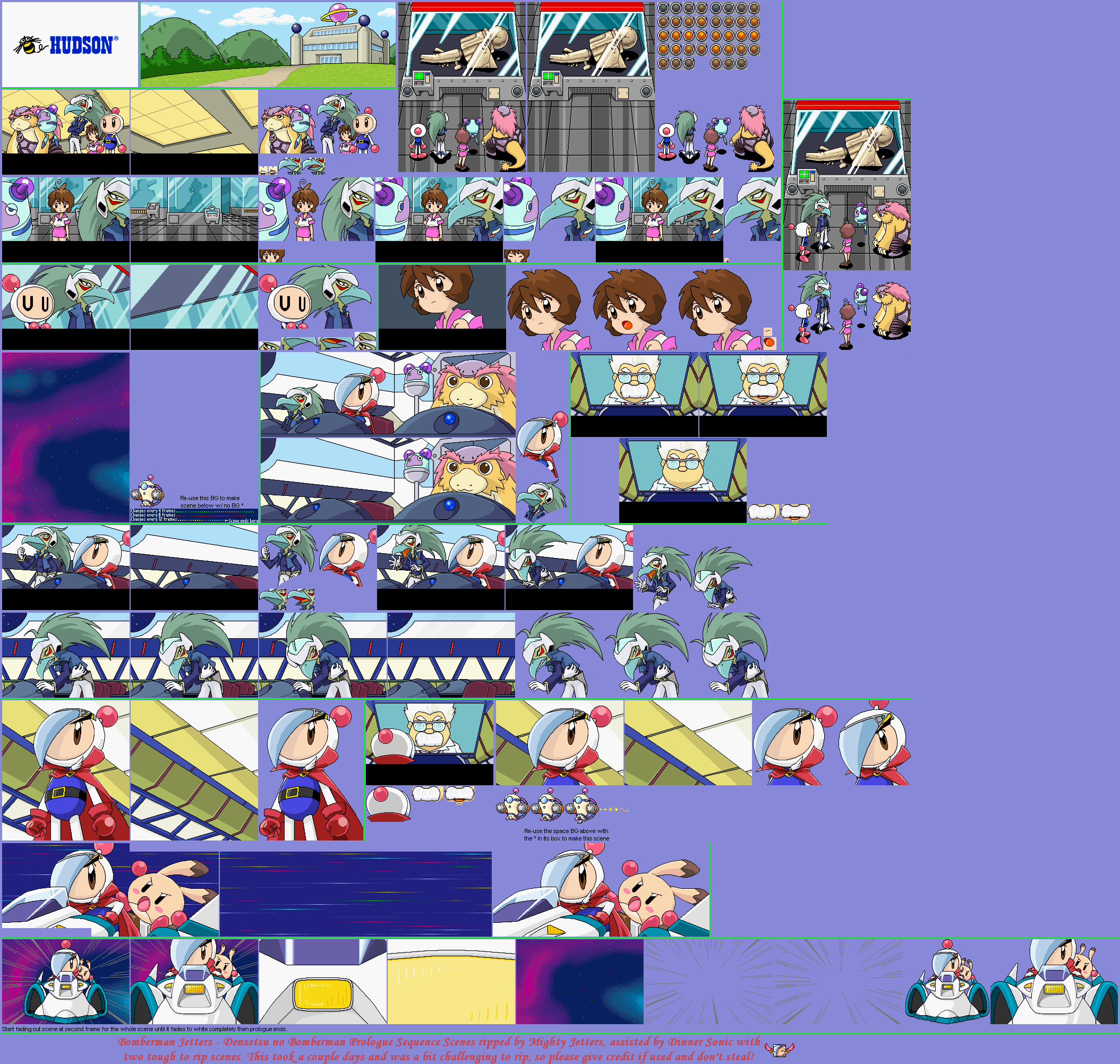 Bomberman Jetters: Densetsu no Bomberman (JPN) - Prologue