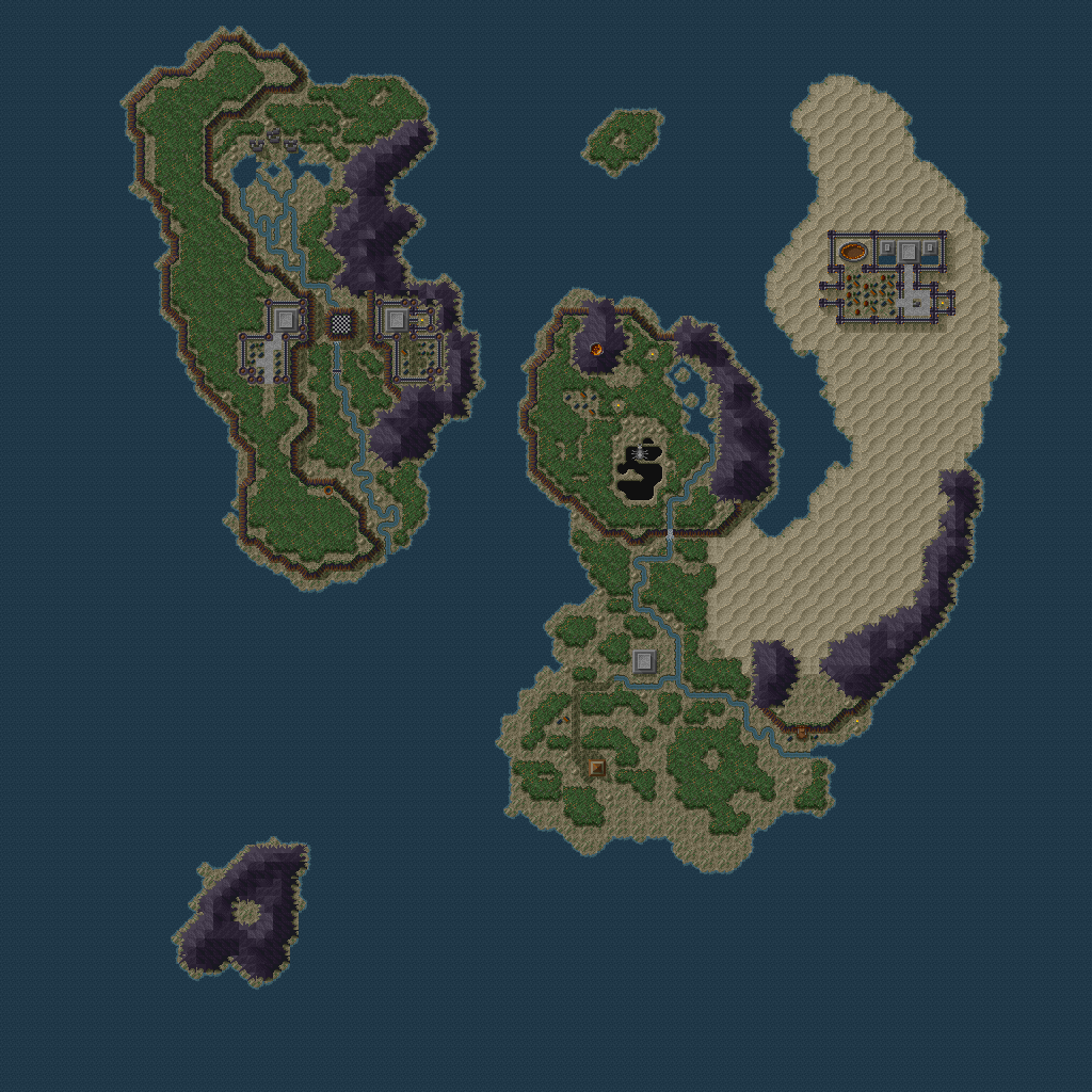 Secret of Evermore - World Map