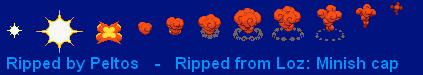 The Legend of Zelda: The Minish Cap - Bomb Explosion