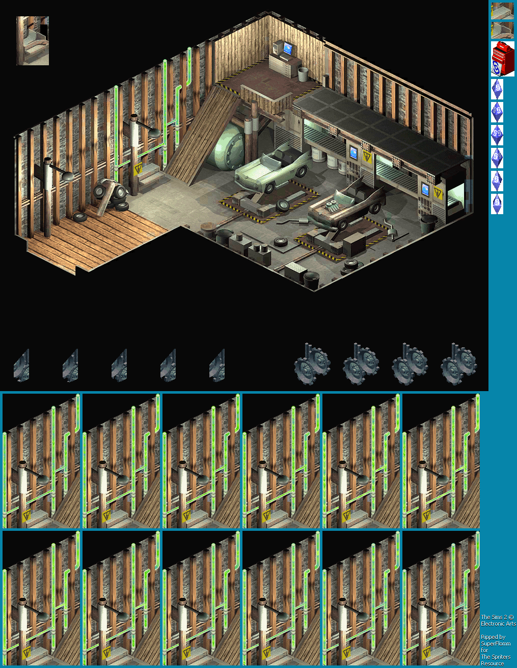 The Sims 2 - Optimum's Tech Factory