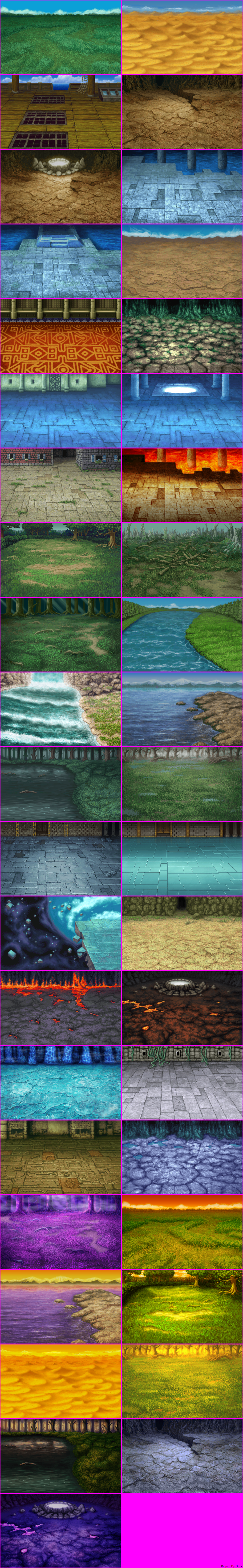 Final Fantasy - Battle Backgrounds