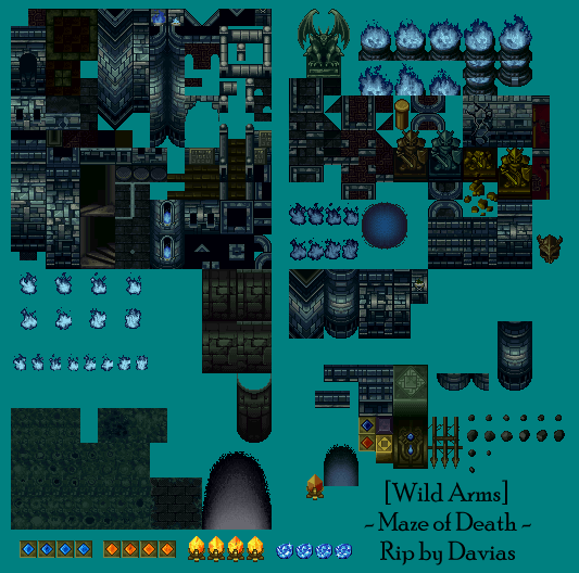 Wild Arms - Maze of Death