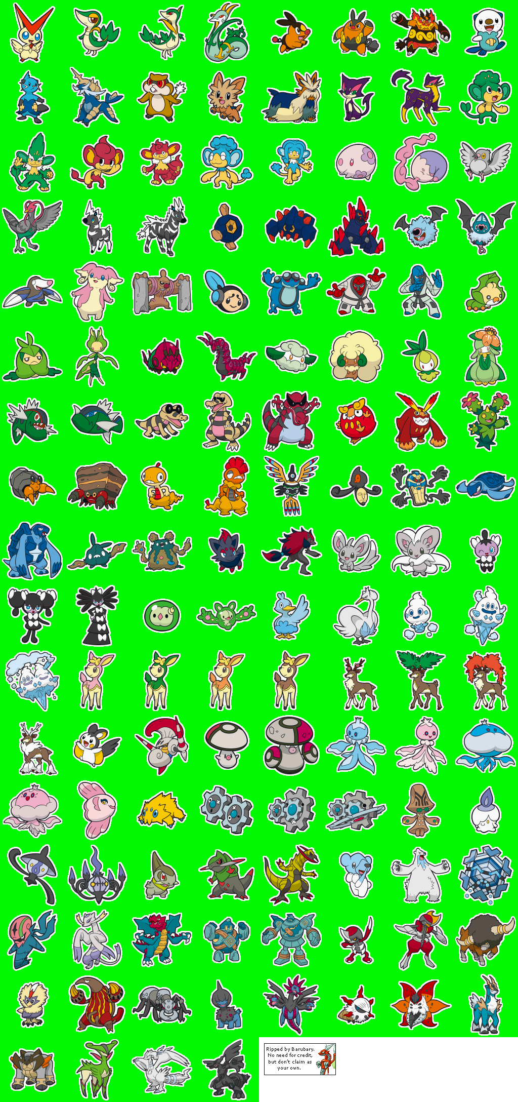 Learn with Pokémon: Typing Adventure - Pokémon Stickers (5th Generation)