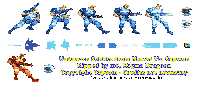 Marvel vs. Capcom - Unknown Soldier