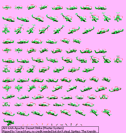 Desert Strike - AH-64A Apache