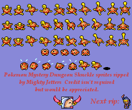 Pokémon Mystery Dungeon: Red Rescue Team - Shuckle