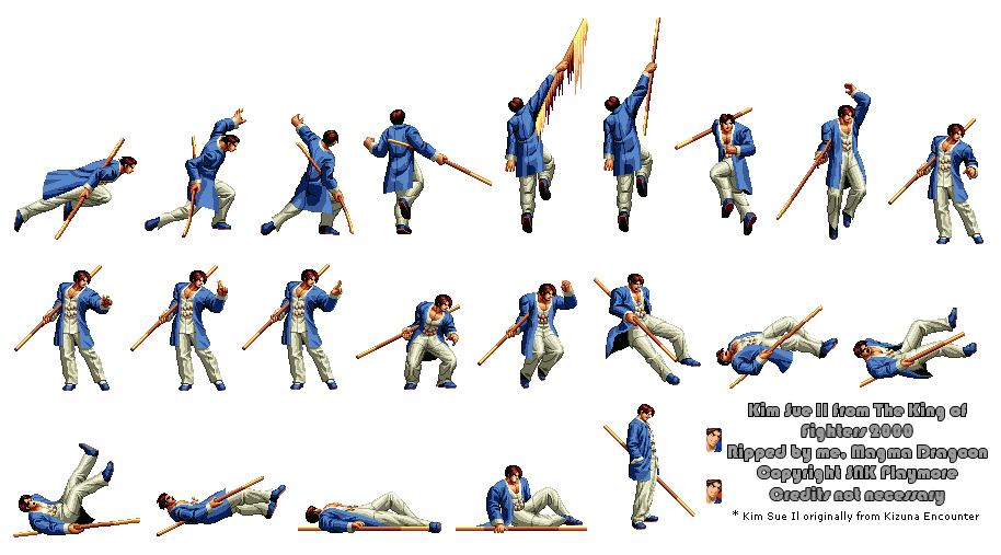 The King of Fighters 2000 - Kim Sue Il