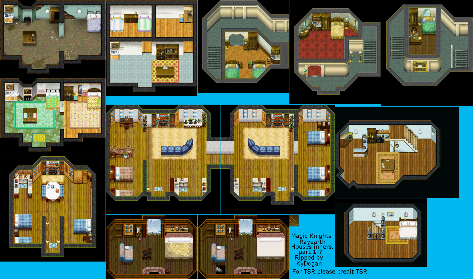 Magic Knight Rayearth - House Inner 1