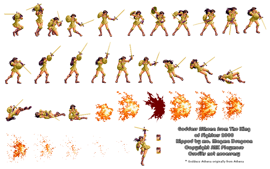 The King of Fighters 2000 - Goddess Athena
