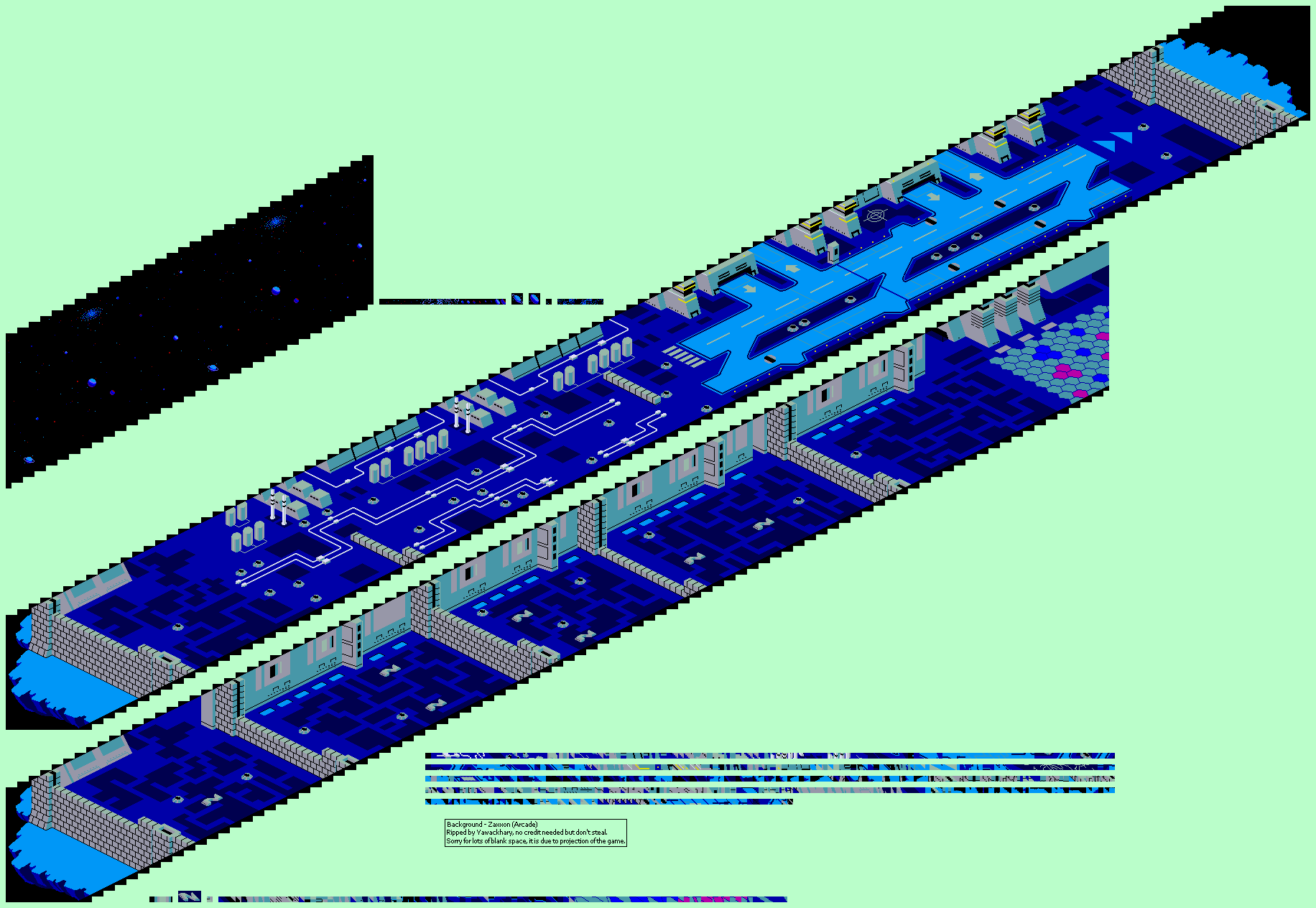 Zaxxon - Background