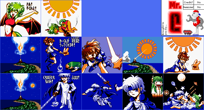 Pocket Puyo Puyo Sun (JPN) - Story Endings