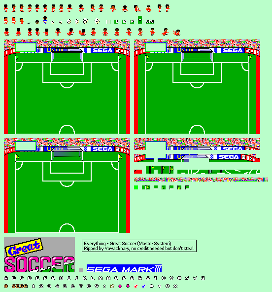 Great Soccer - General Sprites