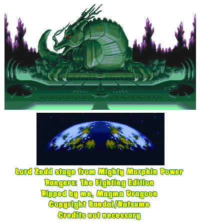 Lord Zedd Stage