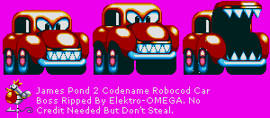 James Pond 2: Codename Robocod - Car Wars